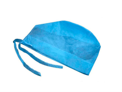 Шапочка—колпак стерильная высота 18 см на завязках Инмедиз