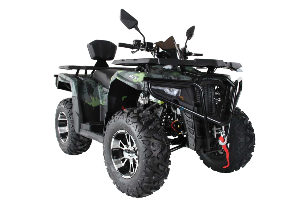 Квадроцикл Motax GRIZLIK 300 черно-зеленый камуфляж
