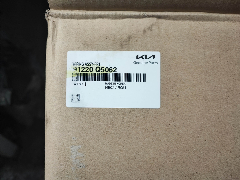 Проводка Kia Seltos 19-нв Новая Оригинал 91220Q5062