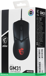 Мышь MSI Clutch GM31 Lightweight черный (S12-0402080-CLA)