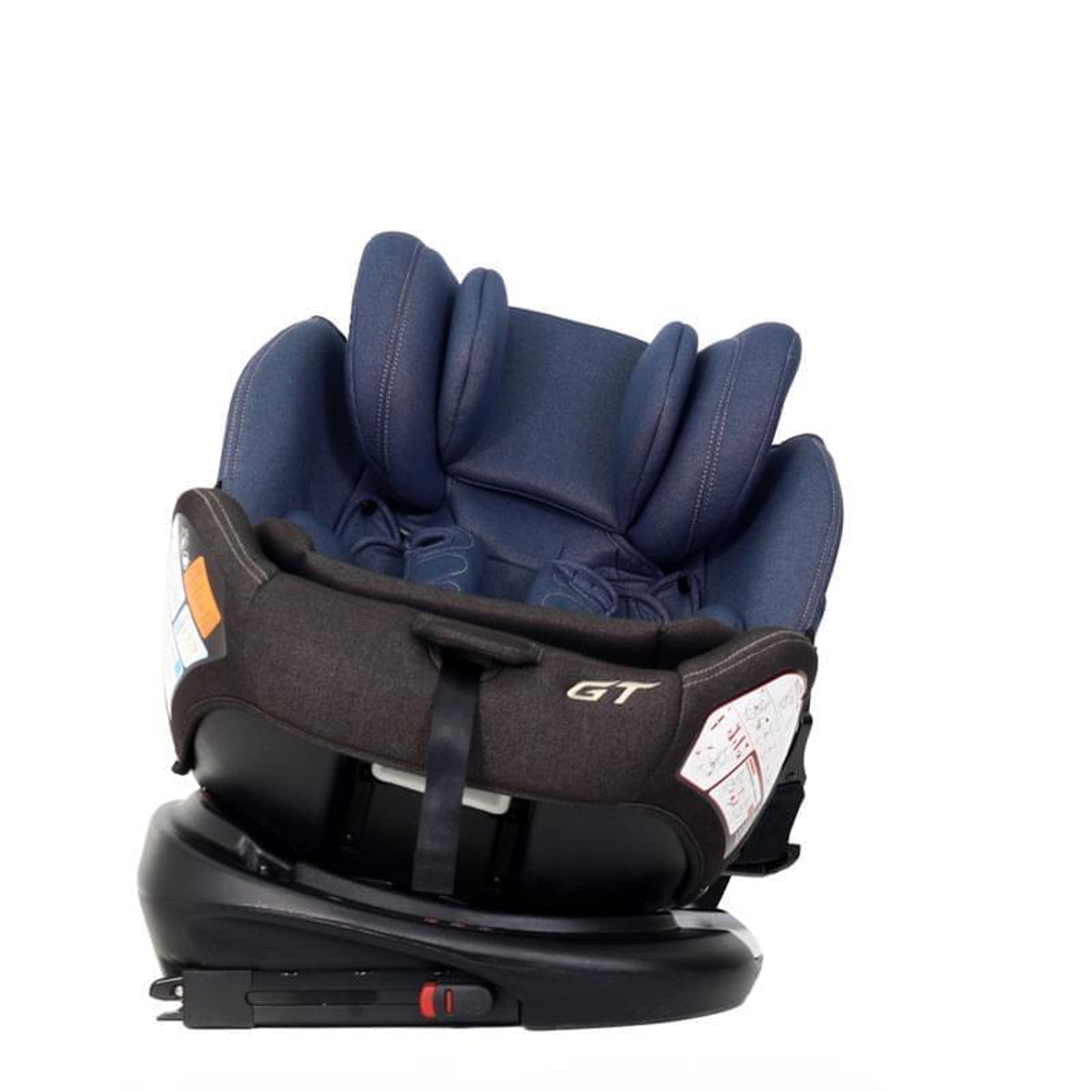Автокресло C05001 "GT" isofix Top Tether группа 0-1-2-3  (0-36 кг) jeans black/blue