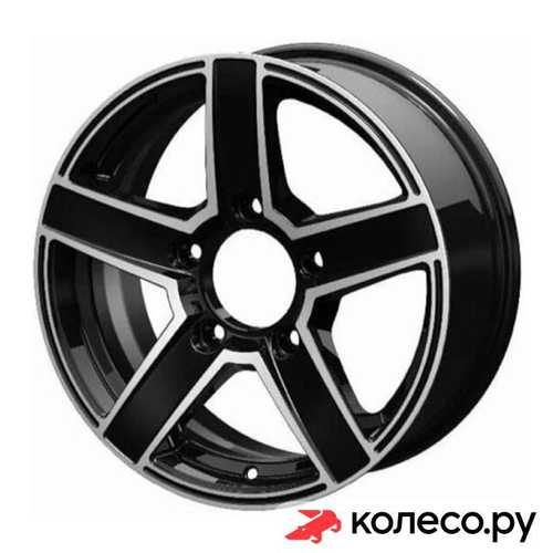 KHW1614 (Niva 4x4 Bronto) 6.5x16/5*139.7 D98.5 ET35 Black-FP