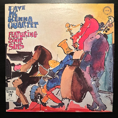 Dave McKenna Quartet Featuring Zoot Sims - Dave McKenna Quartet Featuring Zoot Sims (США 1974г.)
