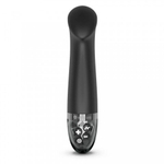 Вибратор Mystim Right on Ron с электростимуляцией, черный