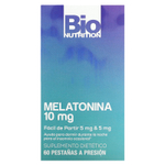 Bio Nutrition, Мелатонин, 10 мг, 60 таблеток