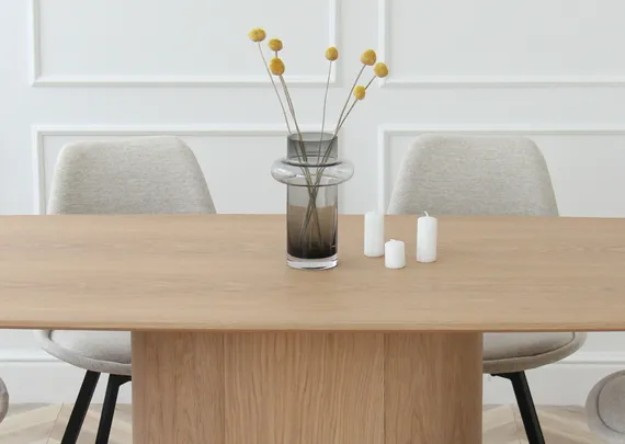 Стол обеденный Type прямоугольный 140*90 см (натуральный дуб)