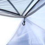 Палатка 4-мест, 210+120х240х130 см, 2 сл, 1 комн, 1 тамб, мос сет, 2 окна, Green Days, GJH057