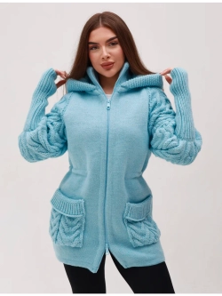 Кардиган куртка анорак вязаный