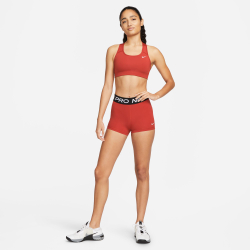 Женские теннисные шорты Nike Pro Shorts Women - Red, Black