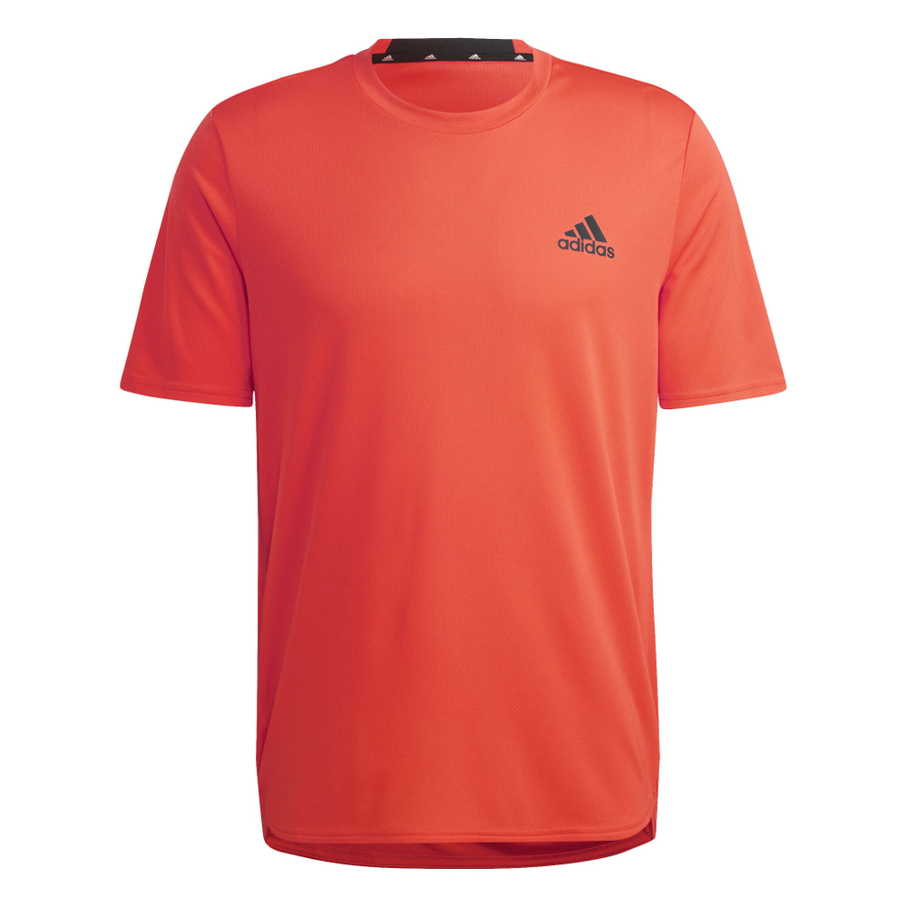 Мужское теннисное поло adidas D4M T-Shirt Men - Orange