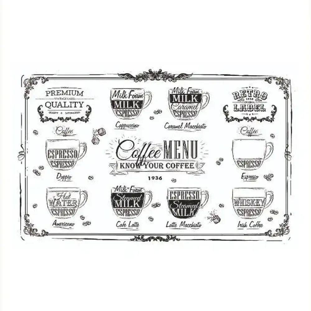 Салфетка сервировочная ПВХ 26см Кофемания (комплект 20 шт) Салфетка сервировочная ПВХ 26см Кофемания (комплект 20 шт)