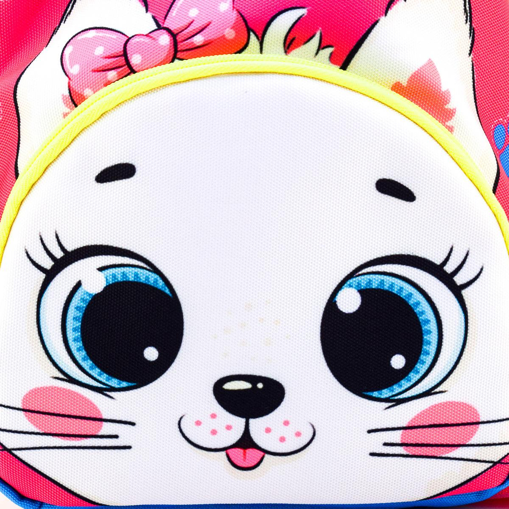 Рюкзак детский Пинки "Котик" 28*20*12см, 1 отд, 1 карман (Luris)