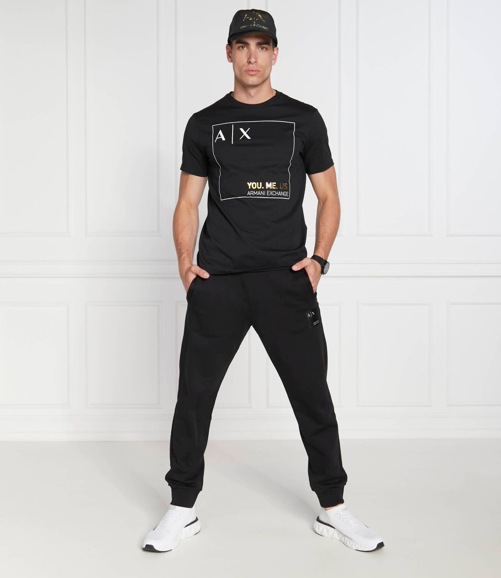спортивные штаны Armani Exchange - черный(6LZPAY ZJFAZ)