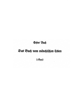 Das Stunden-Buch | R.M. Rilke