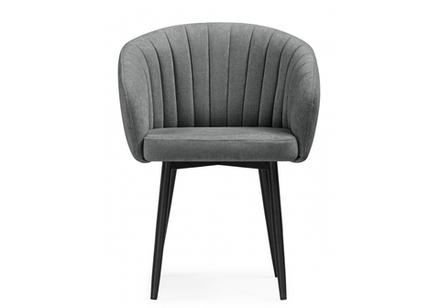 Стул на металлокаркасе Woodville Моншау marseille 11 данс, черный, ножки черные