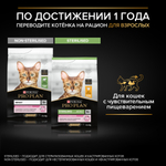 Сухой корм PRO PLAN DELICATE DIGESTION для котят с чувствительным пищеварением индейка 400 г