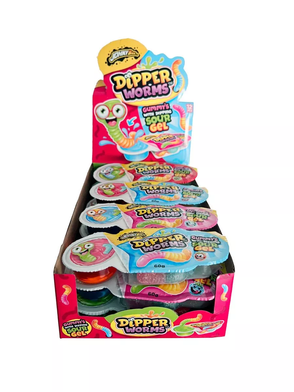 Мармелад+кислый гель Johny Bee (Dipper Worms) 60гр