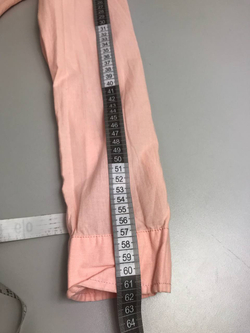 Рубашка Oodji пудровая 48 размер