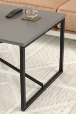 Журнальный столик HERMES 100х55 - антрацит
