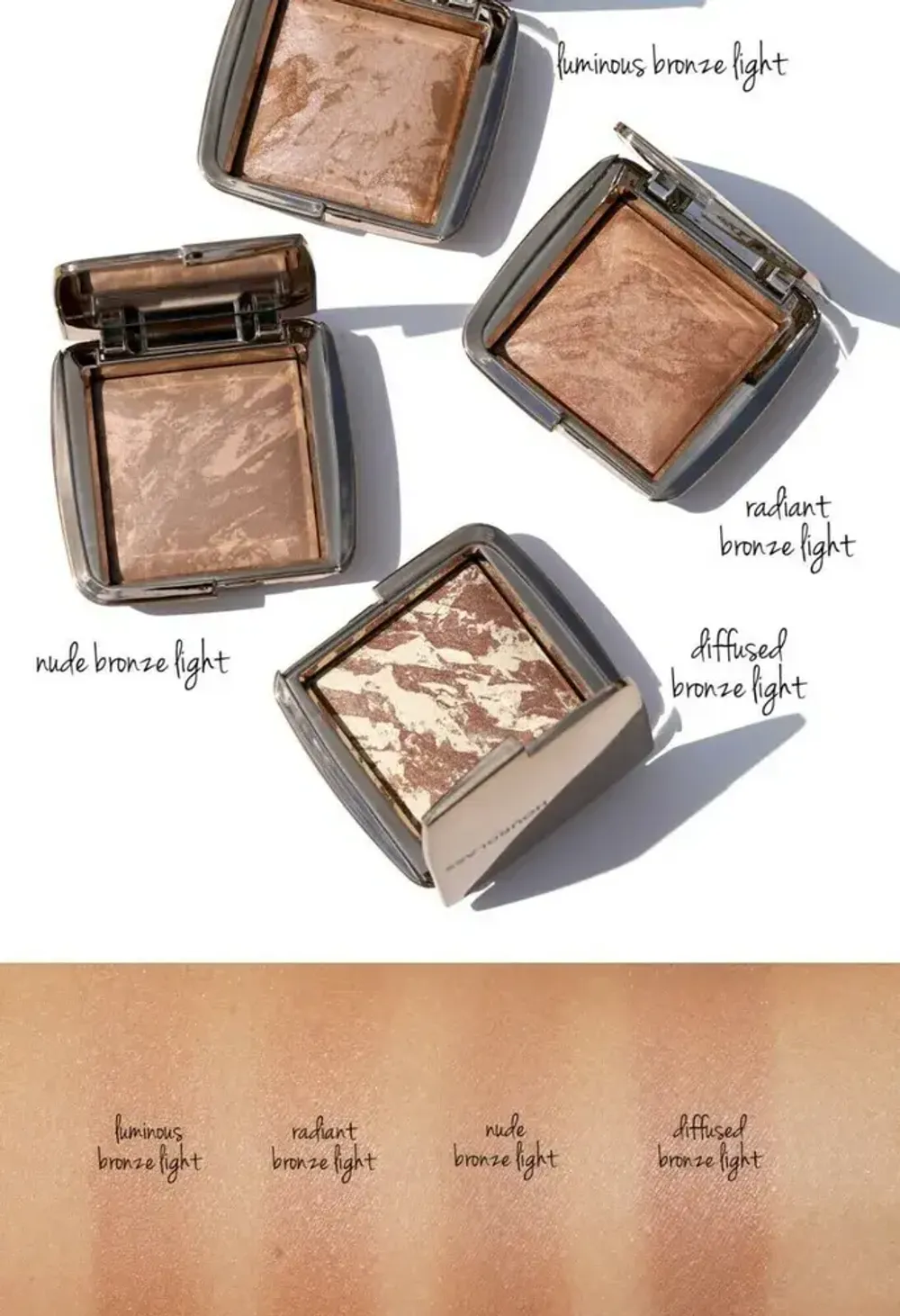 Светоотражающая бронзирующая пудра HOURGLASS Ambient Lighting Bronzer - Radiant Bronze Light
