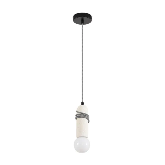 8363/1A ECO LN26 330 черный/белый, металл/бетон Подвес E27 LED 10W 220V TESLA