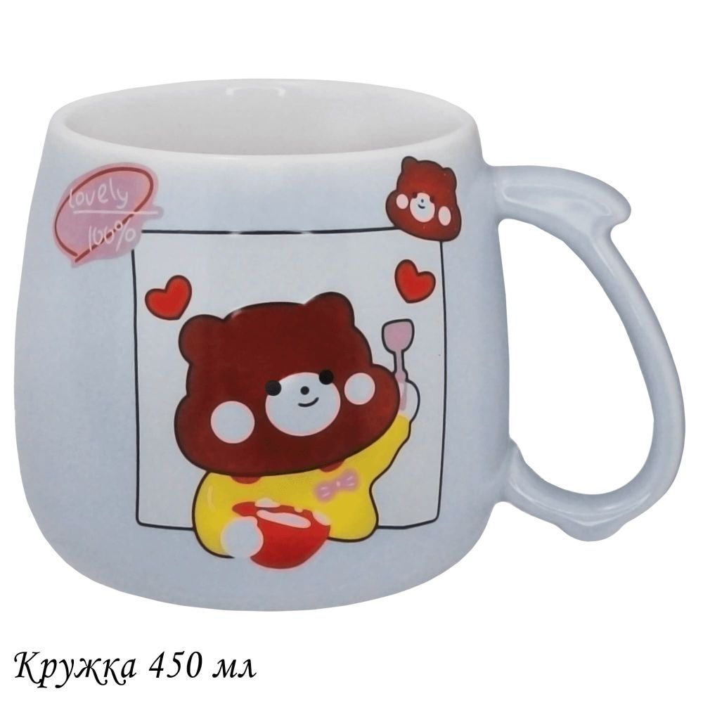 Lenardi 315-030 Детская кружка 450мл в под.уп. (х48)Фарфор