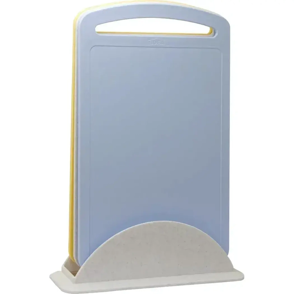 Набор разделочных досок на подставке Мраморный 33,5х7,8 см