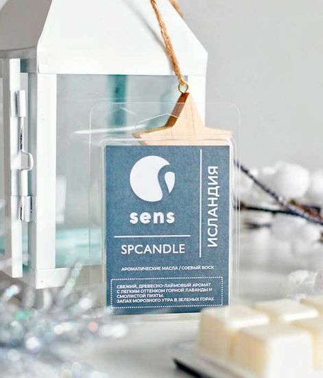 Ароматический воск Исландия, Sens