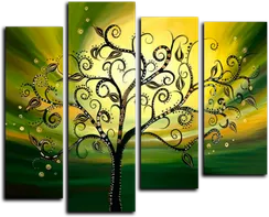 Модульная картина "Эйфория"