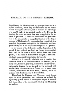Newton's Principia. First Book, Sections I., II., III. | Percival Frost Isaac Newton