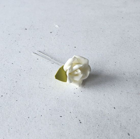 Набор шпилек "Розы большие" латекс, 3 шт, бирюза