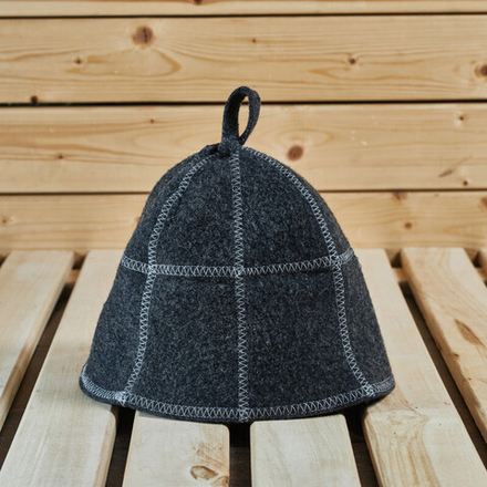 Колпак банный, шерсть мериноса