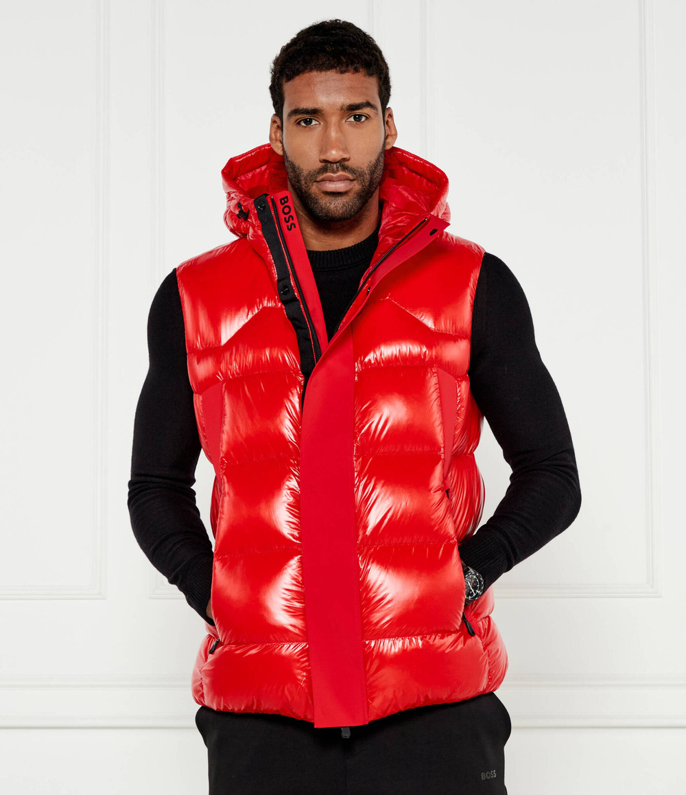 Пуховая безрукавка V-Ronnie BOSS GREEN - красный(50522804)