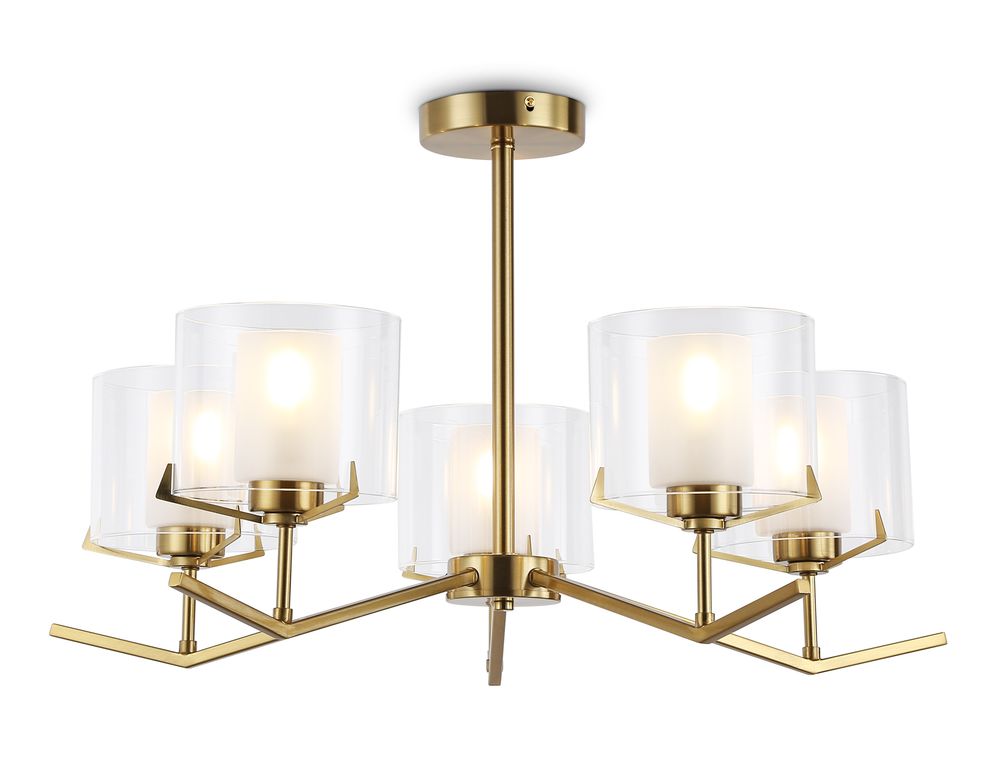 Ambrella Люстра со стеклянными плафонами на штанге Modern LH57007