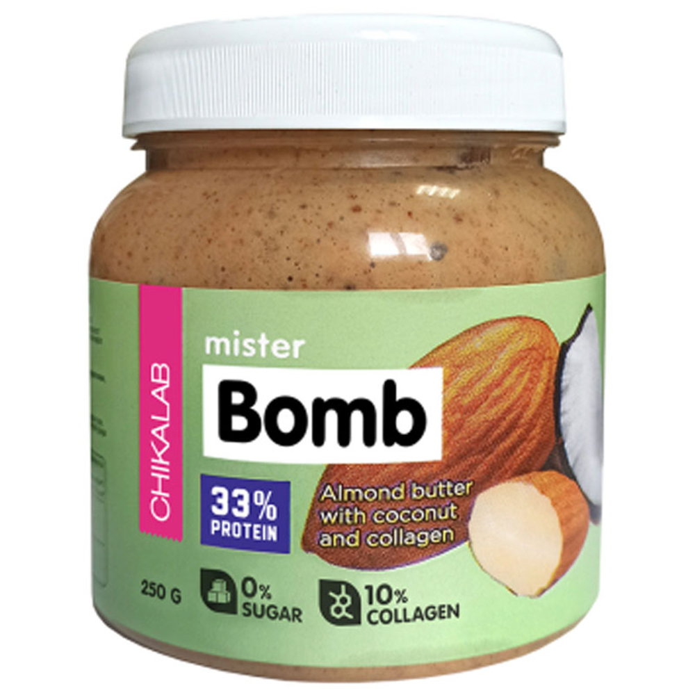 ChikaLab Bomb Миндальная паста (250 гр.)