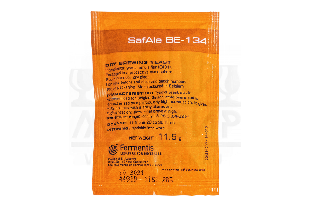 Пивные дрожжи Fermentis "Safale BE-134", 11,5 г