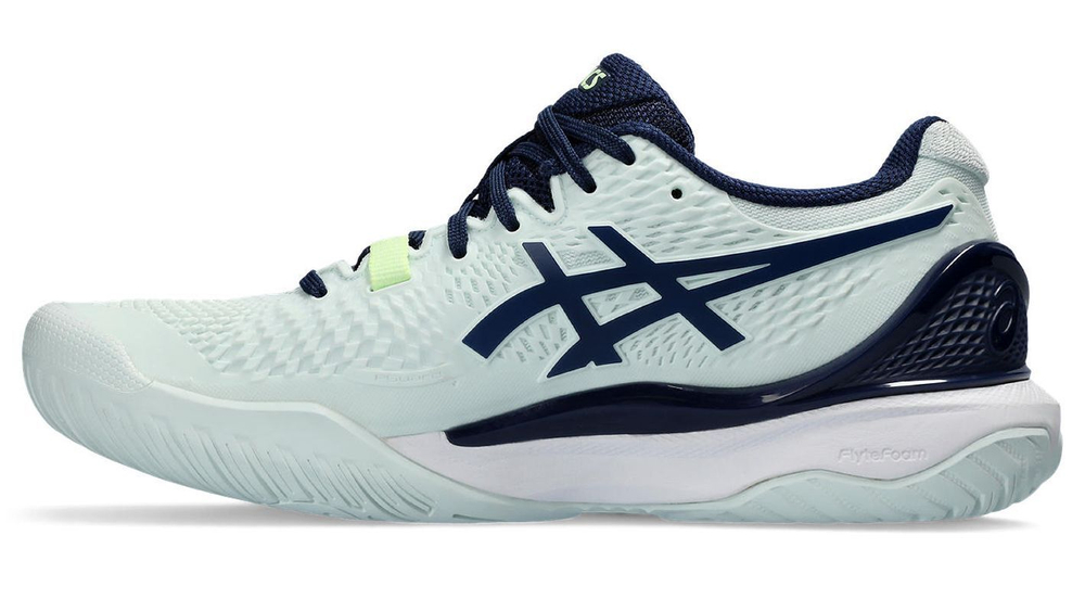 Женские Кроссовки теннисные Asics Gel-Resolution 9 - Мятный