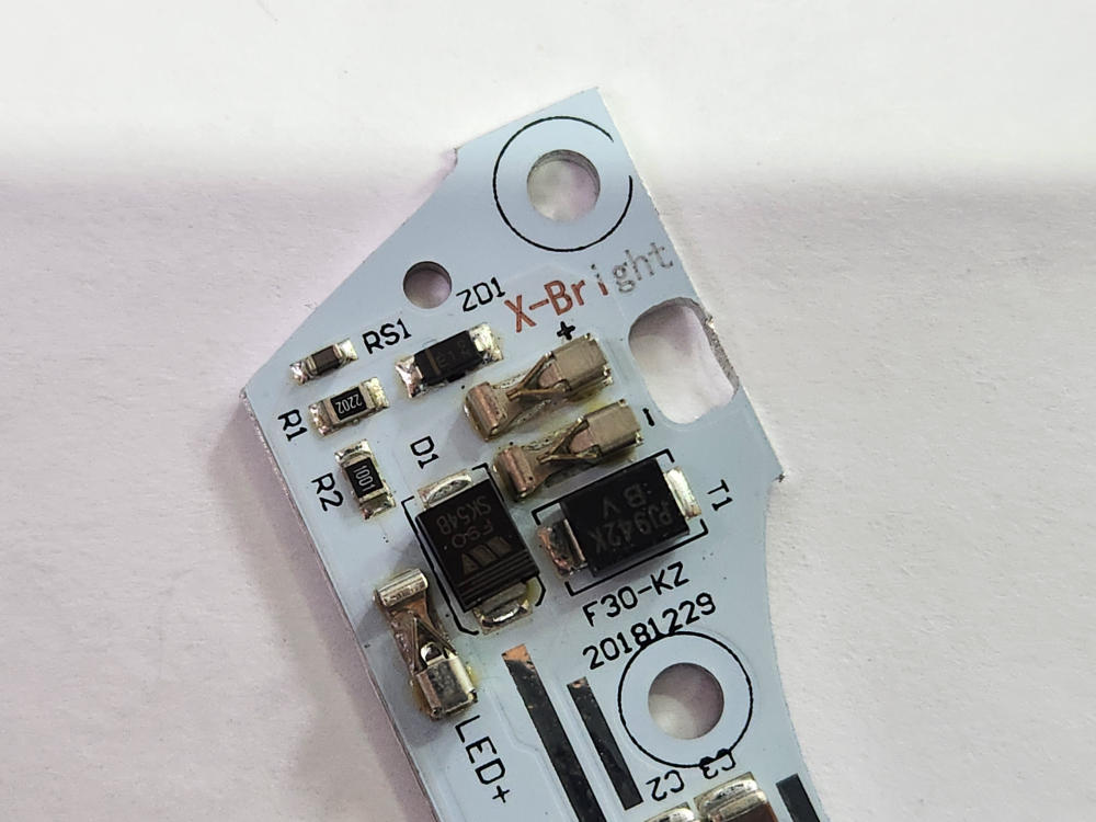 Плата управления модулем для Dixel X-Bright Bi-Led H3