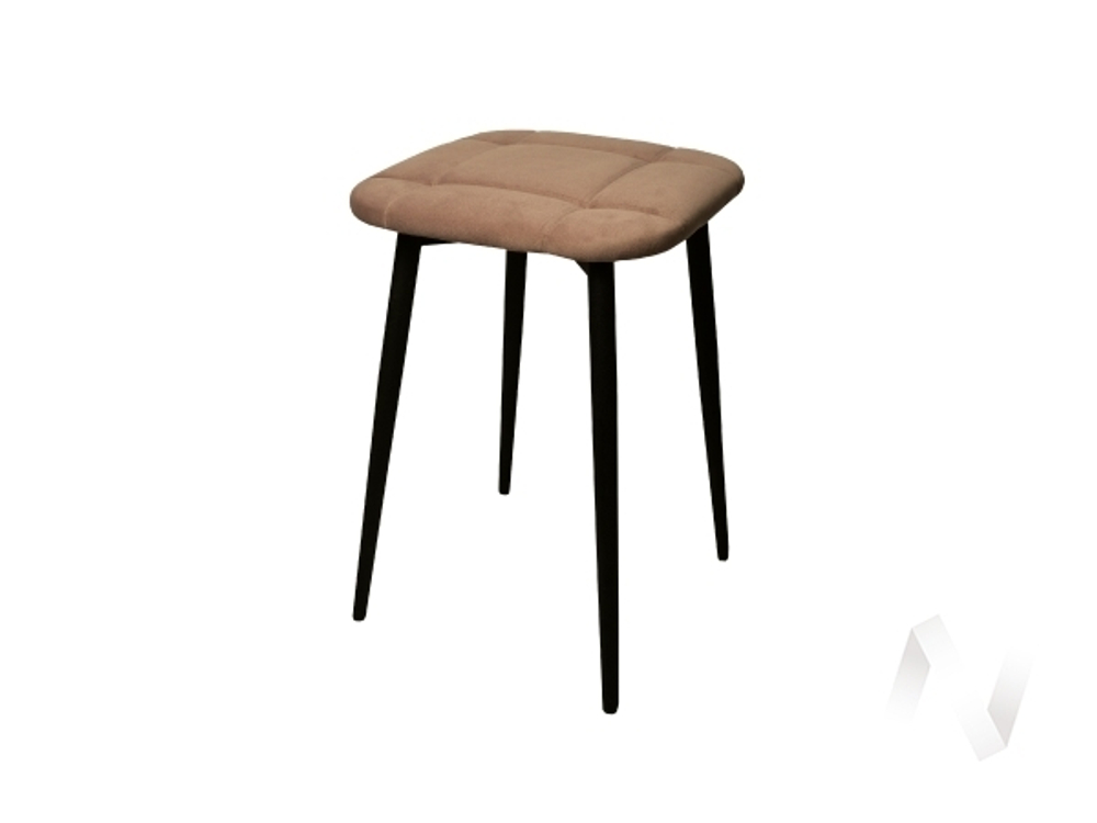 Табурет Фрея (опоры черный/велутто 03 капучино)