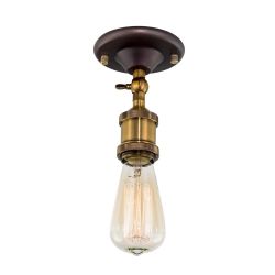 Citilux Эдисон CL450500 Светильник поворотный Венге Бронза