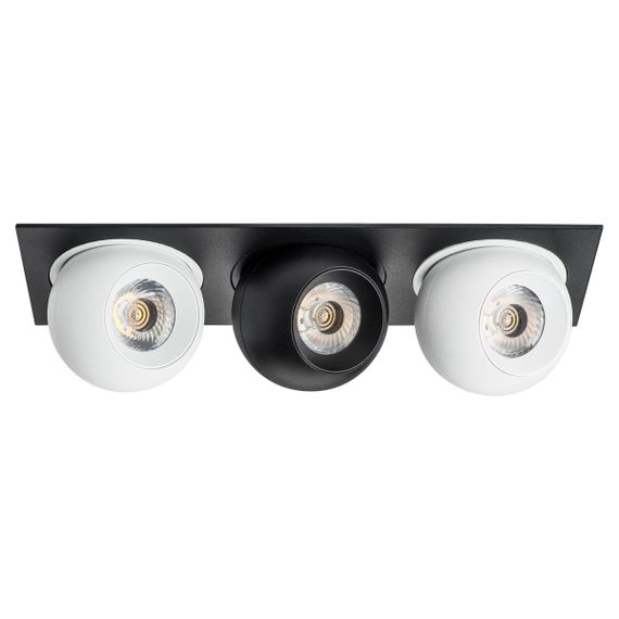 Комплект из светильника и рамки Lightstar Intero Ball (217537+217064+217074+217064) i537647464