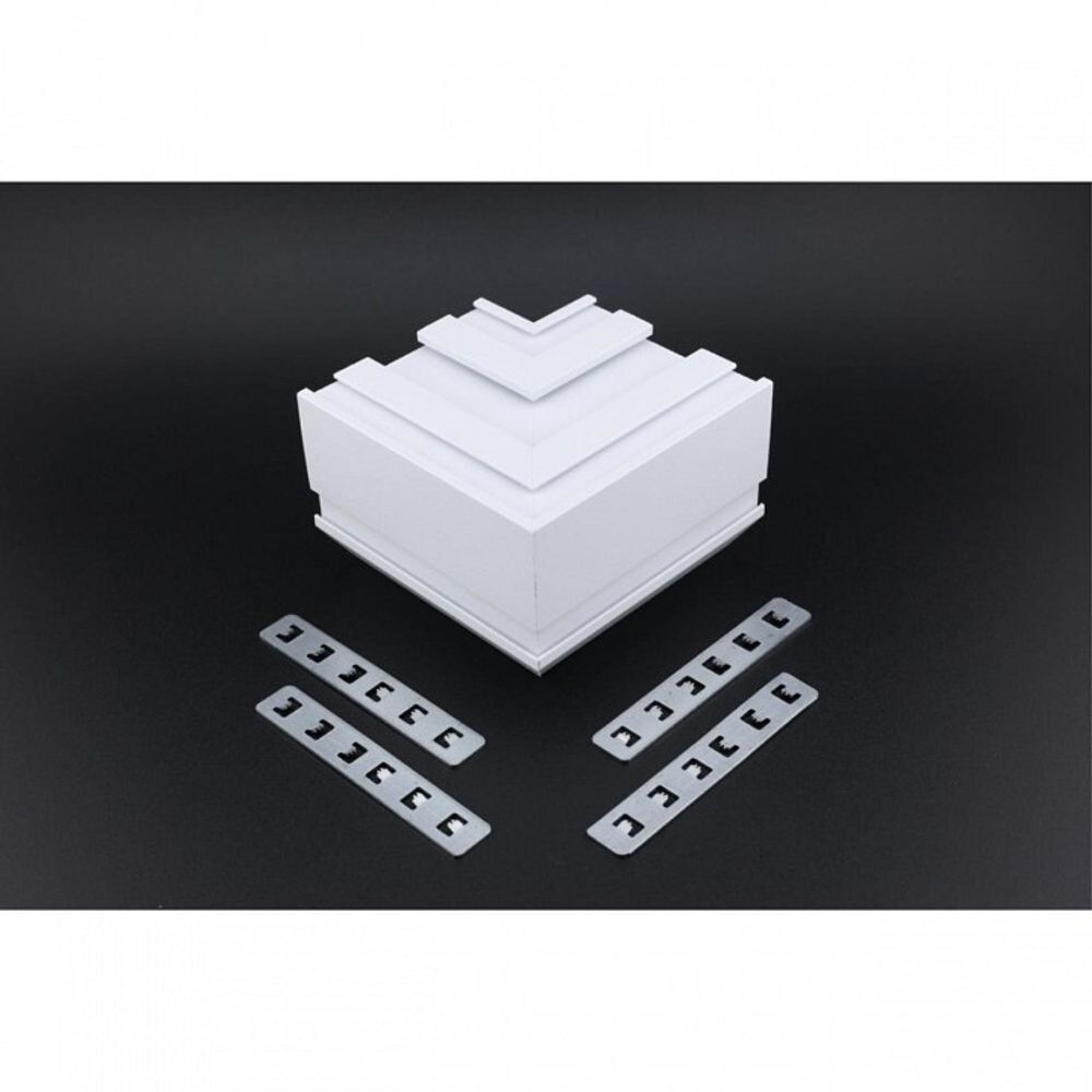 Соединитель угловой L-образный для треков встраиваемых Aployt Magnetic track 220 APL.0284.10.04