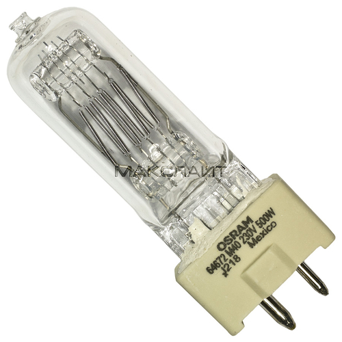 OSRAM 64672 M40 - лампа галоген. 230 В/500 Вт, GY9,5