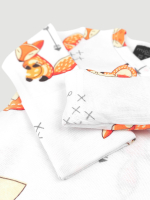 Распашонка Mjölk Лисички