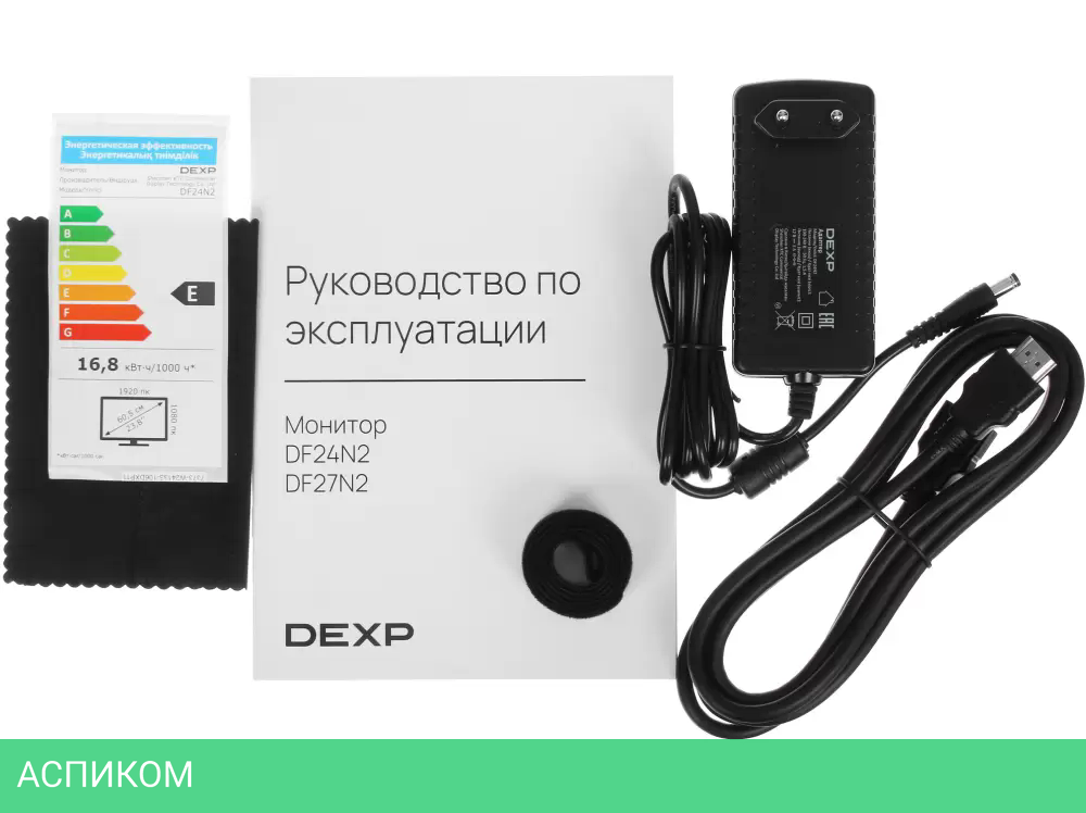 Монитор DEXP DF24N2 черный