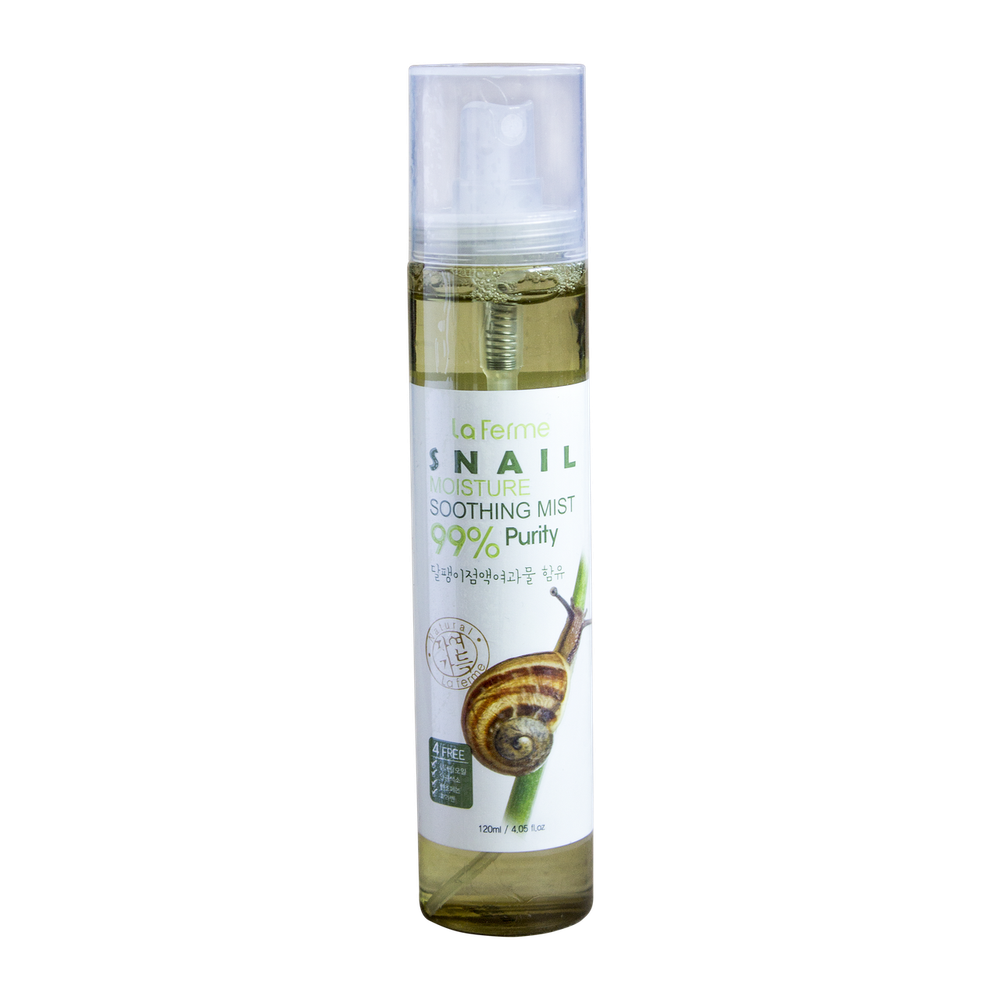 Мист увлажняющий с муцином улитки FARMSTAY La Ferme Snail Moisture Soothing Mist 120 мл