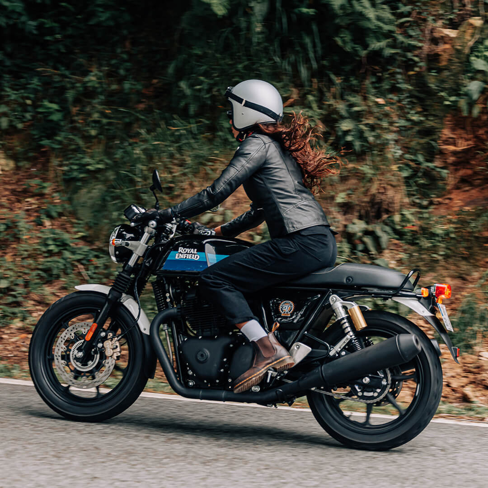 Royal Enfield Continental GT 650 Slipstream Blue (Black Alloy)