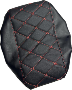 Чехол на штатный подлокотник Лада Веста (красная нить Бабочка)