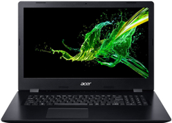 Acer Aspire  A317-52-34T9 NX.HZWER.00C 17,3 HD+  i3-1005G1 8Gb 1Tb + SSD 256Gb   No OS Черный