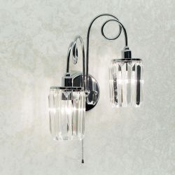 Citilux Синди CL330321 Бра хрустальное с выключателем Хром